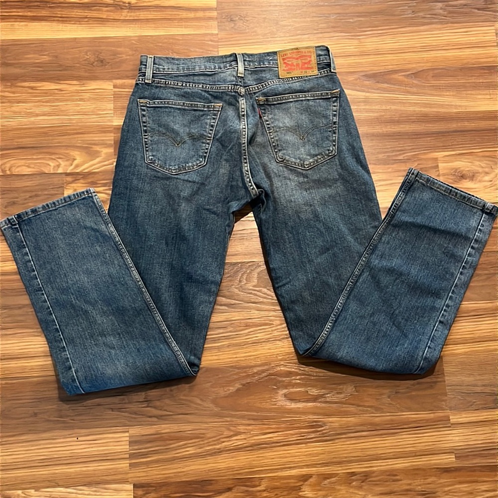 Levi Strauss Men’s Regular Straight Levi Blue Jeans 505 Size 32x34 New With Tags